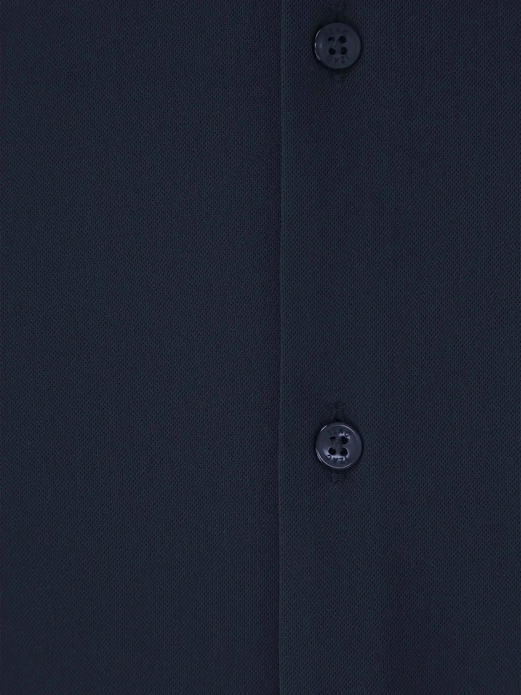 Chemise slim en maille jersey marine - IZAC