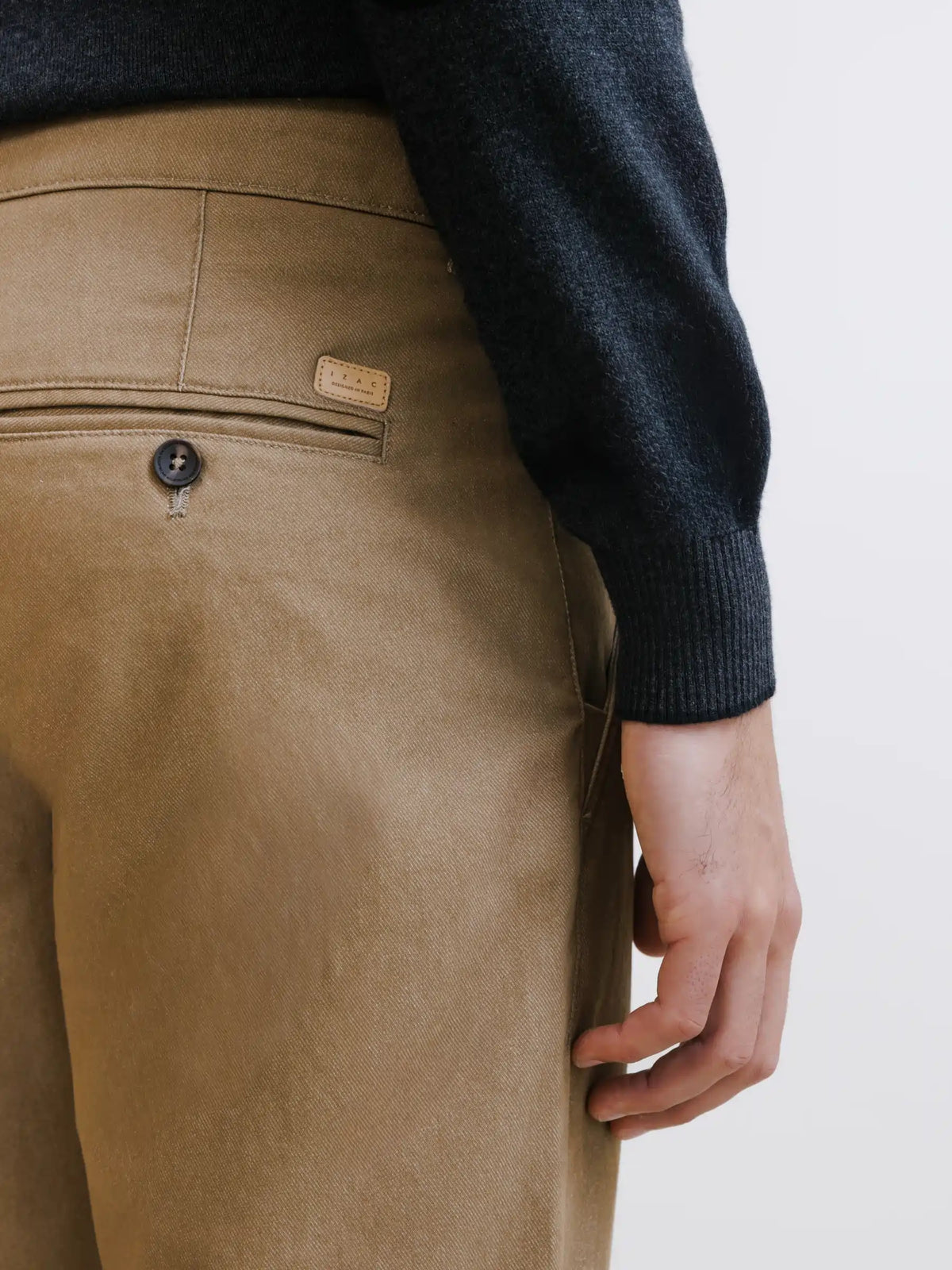 Pantalon casual taupe - IZAC