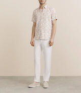 Chemise fantaisie beige - IZAC