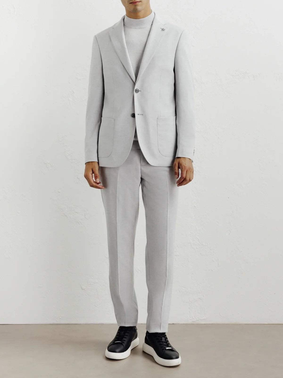 Veste ville en flanelle gris clair - IZAC