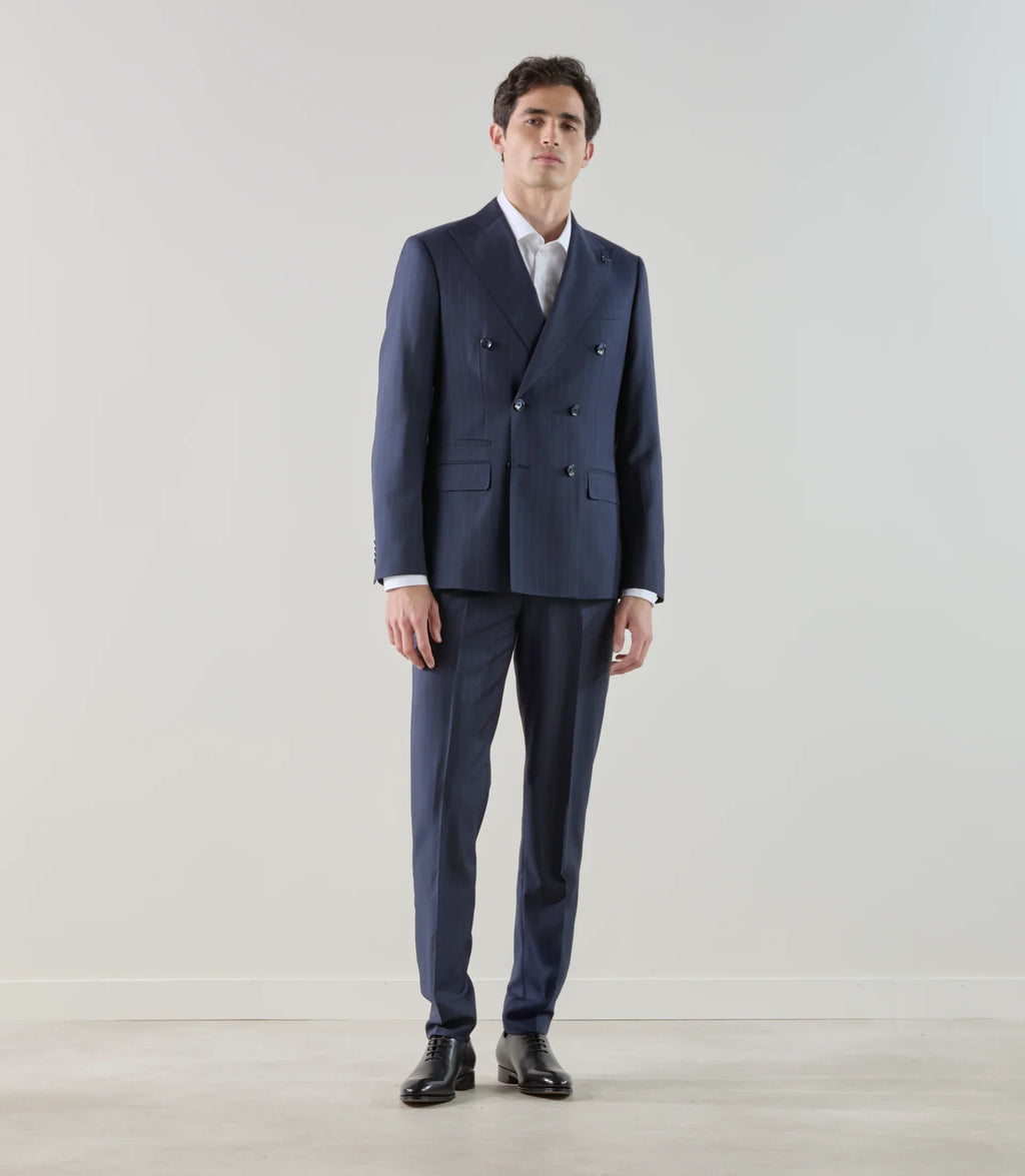Costume croisé marine - IZAC