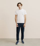 T-shirt à poche blanc - IZAC