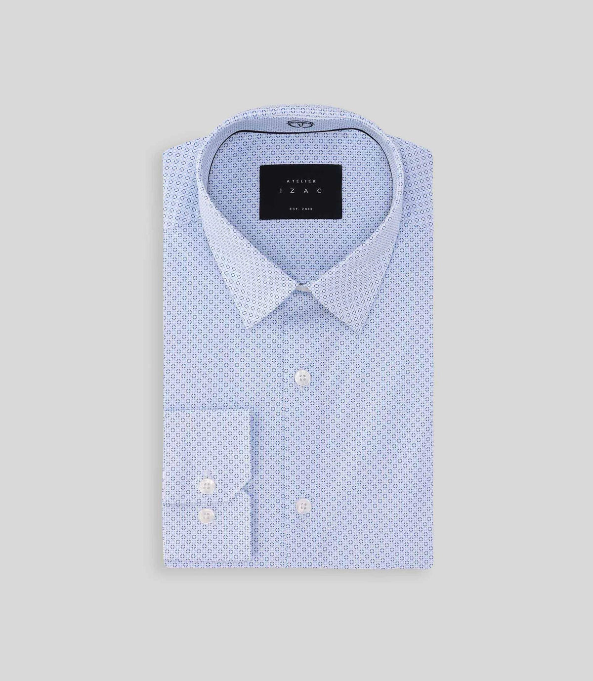 Chemise fantaisie ciel - IZAC