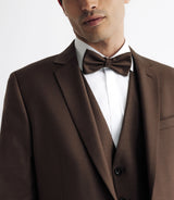 Costume ajusté 2 boutons marron - IZAC