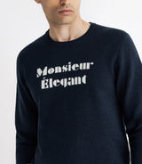 Pull avec message marine - IZAC