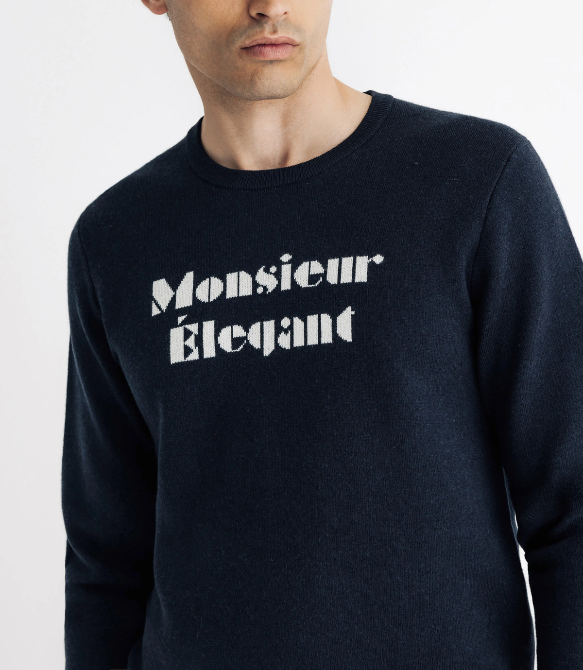 Pull avec message marine - IZAC