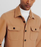 Veste casual camel DARIUS - IZAC