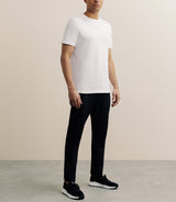 T-shirt col rond blanc - IZAC