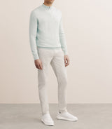 Pull col montant camionneur vert - IZAC