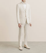 Veste ville 100% lin séparable beige - IZAC