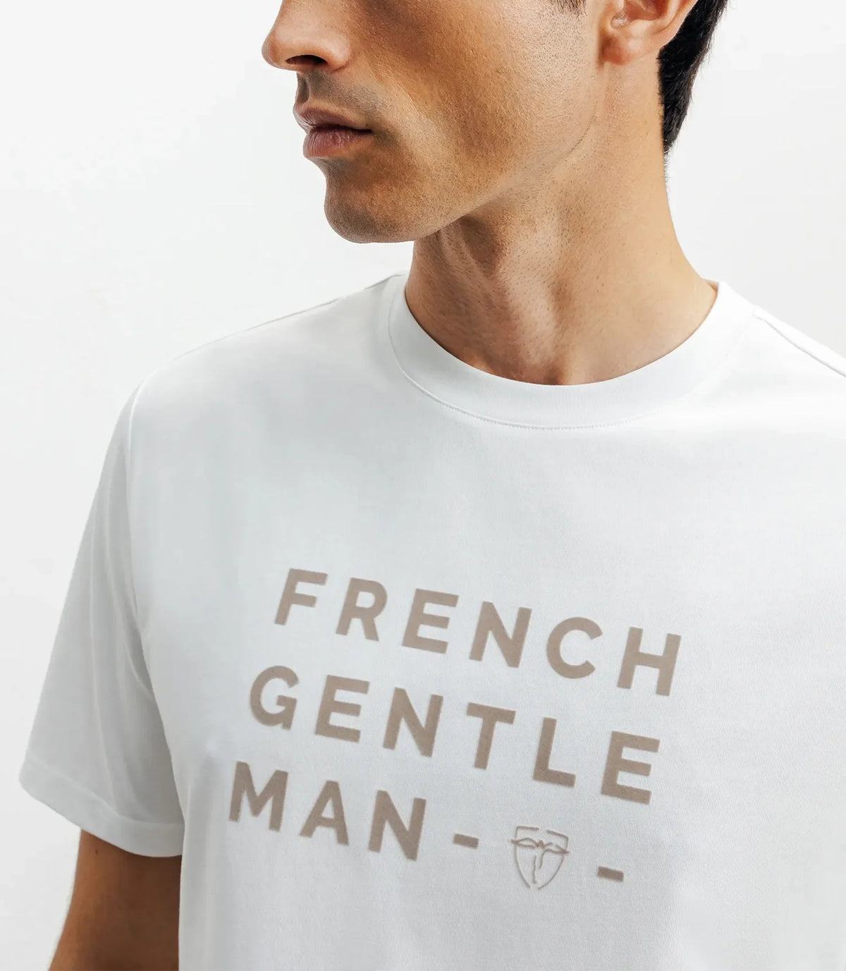 T-shirt print écru - IZAC