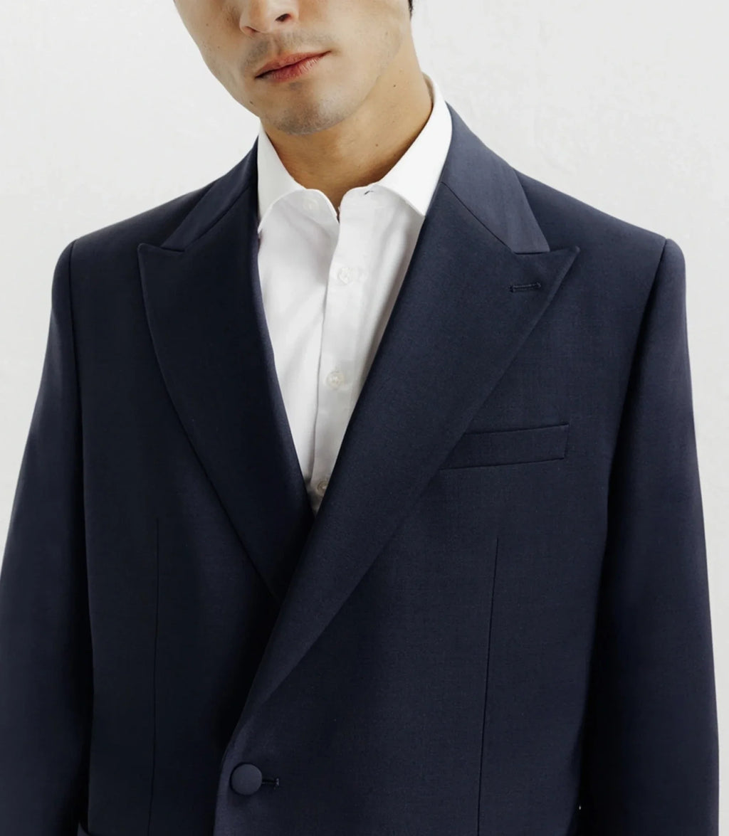 Costume croisé marine - IZAC