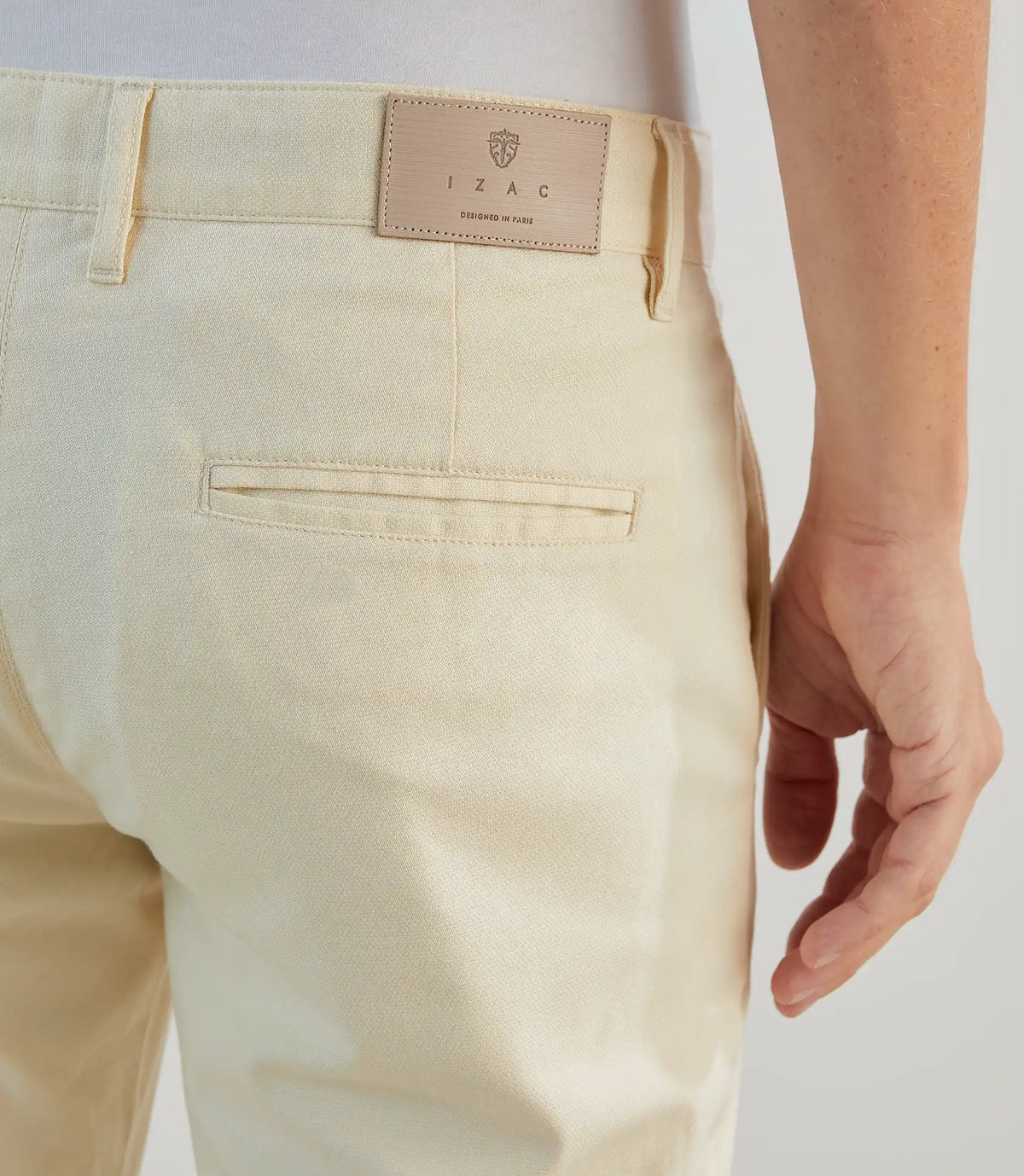 Pantalon armuré jaune pâle - IZAC