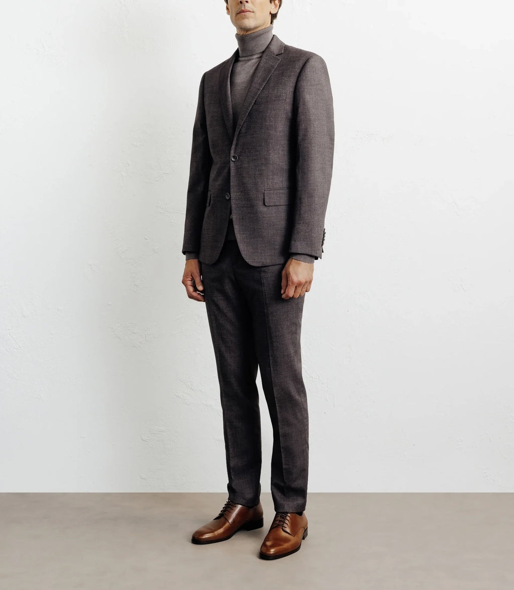 Costume avec boutons marron - IZAC