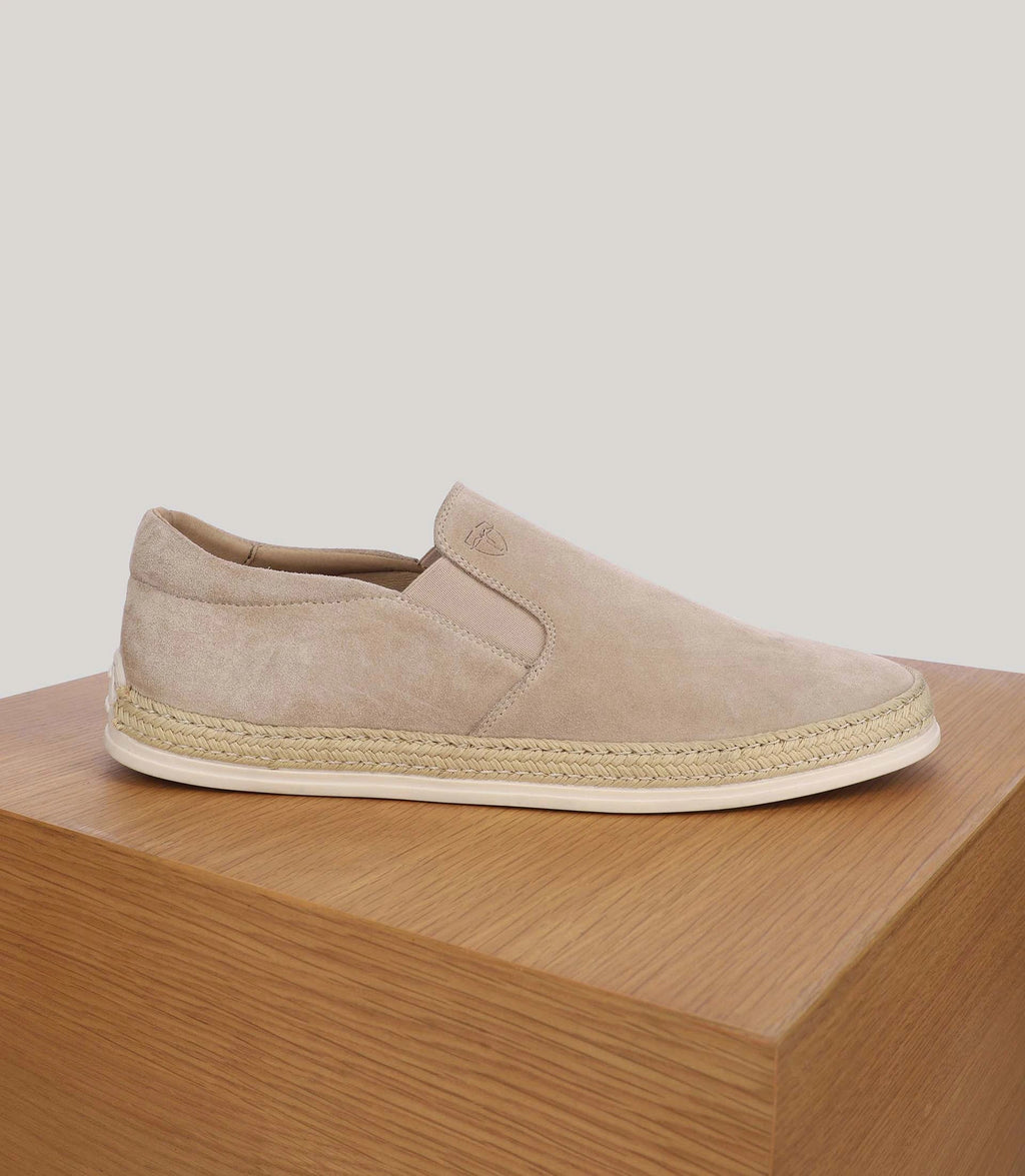 Chaussures en suède beige - IZAC