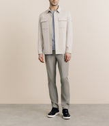 Veste casual 100% coton beige - IZAC