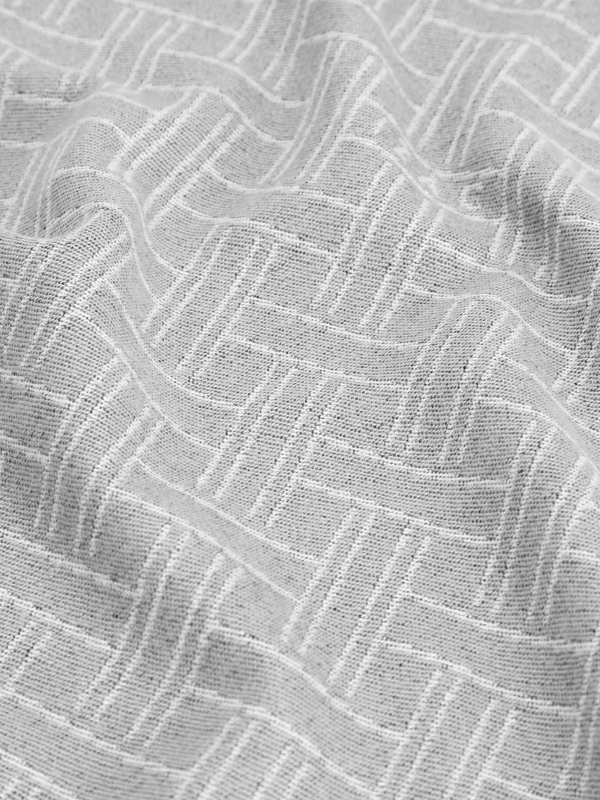 Écharpe à motifs gris clair - IZAC