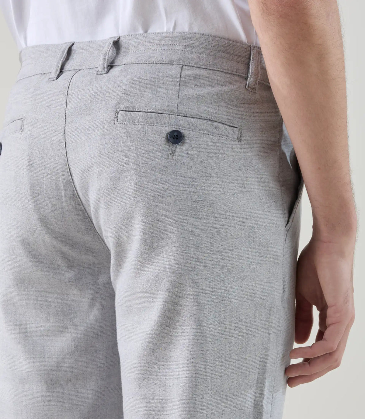 Pantalon casual bleu gris - IZAC