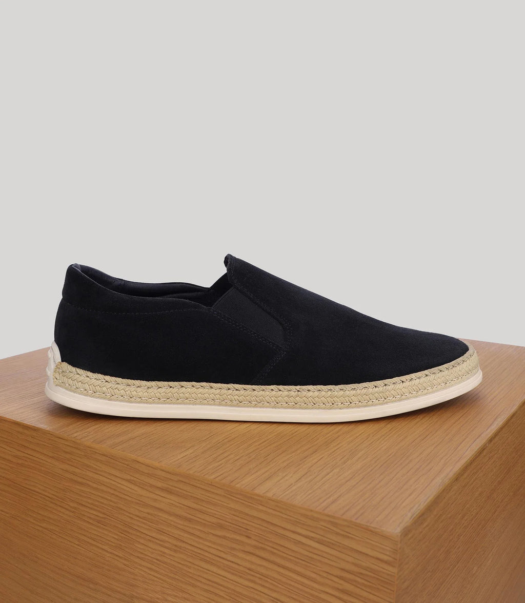 Chaussures en suède marine - IZAC