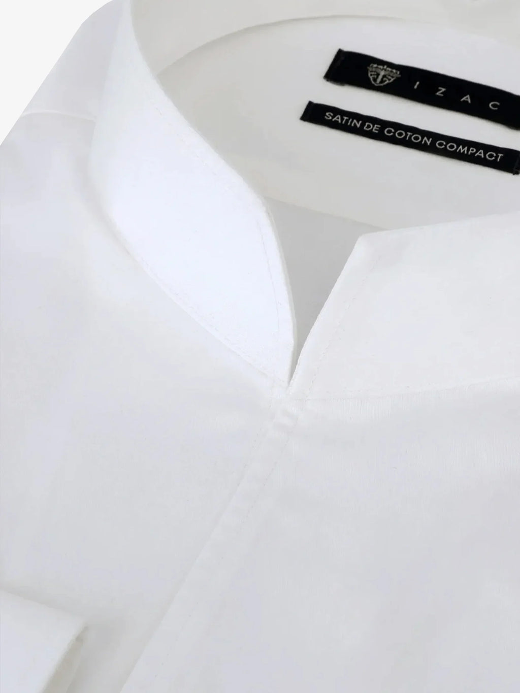 Chemise col philosophe écru - IZAC