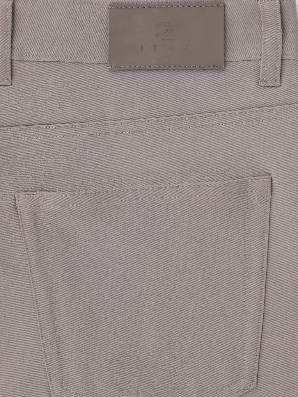 Pantalon 5 poches taupe - IZAC