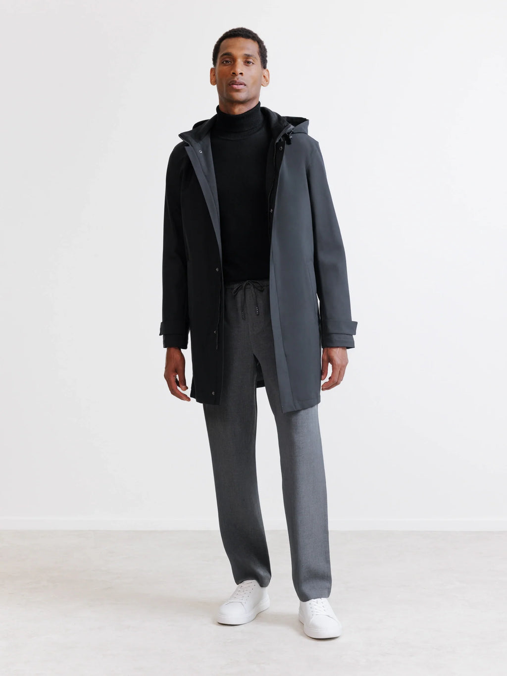 Parka légère noire - IZAC