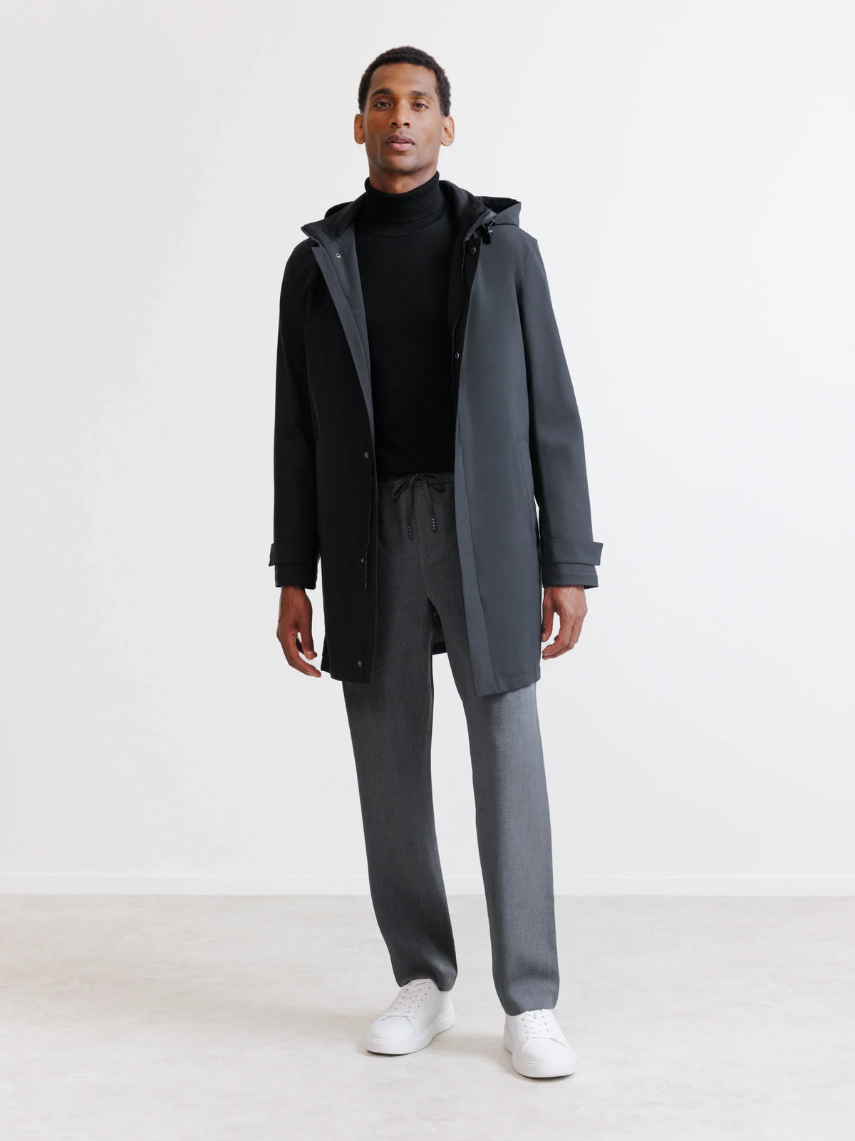 Parka légère noire - IZAC