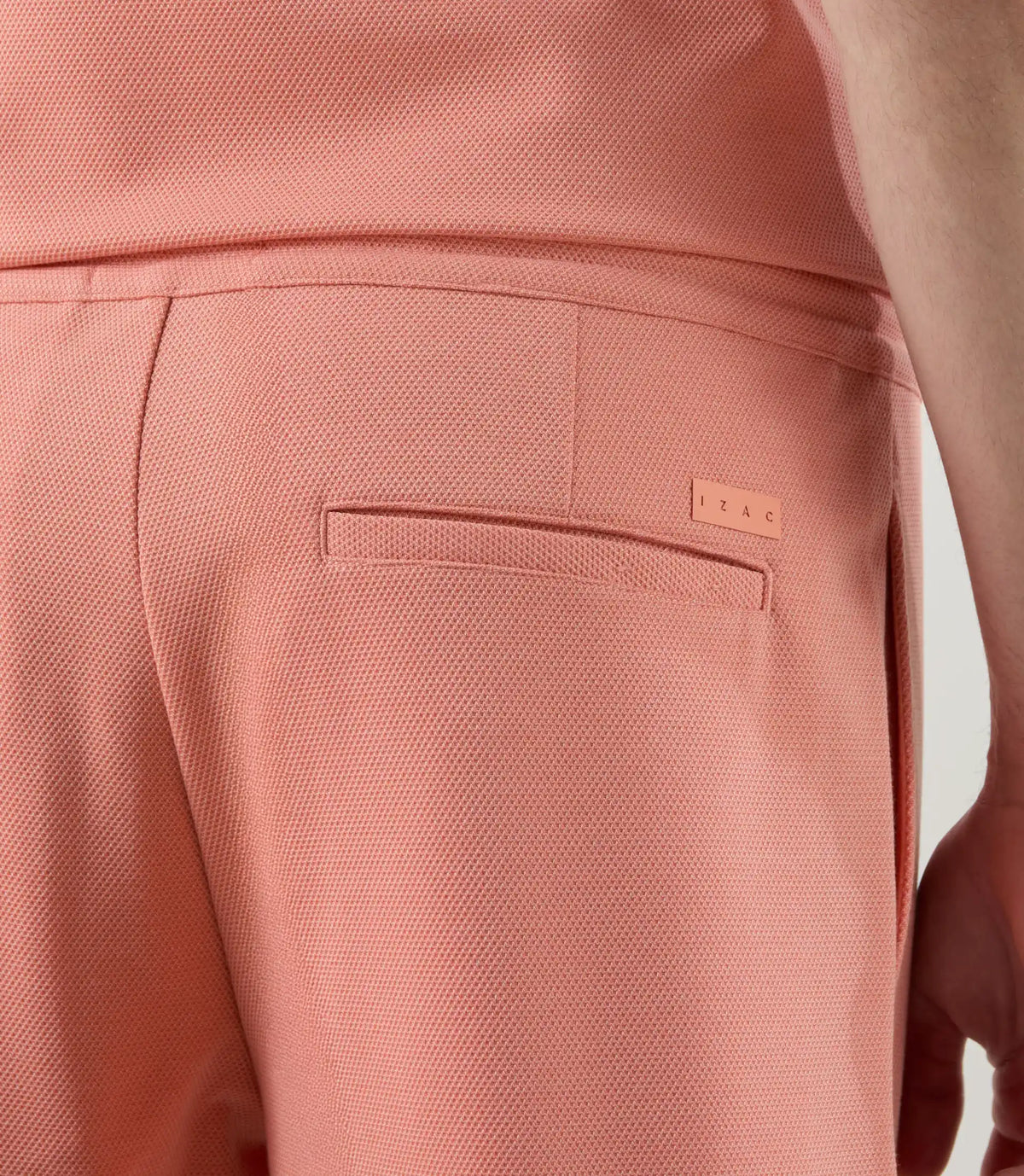 Bermuda en maille orange - IZAC