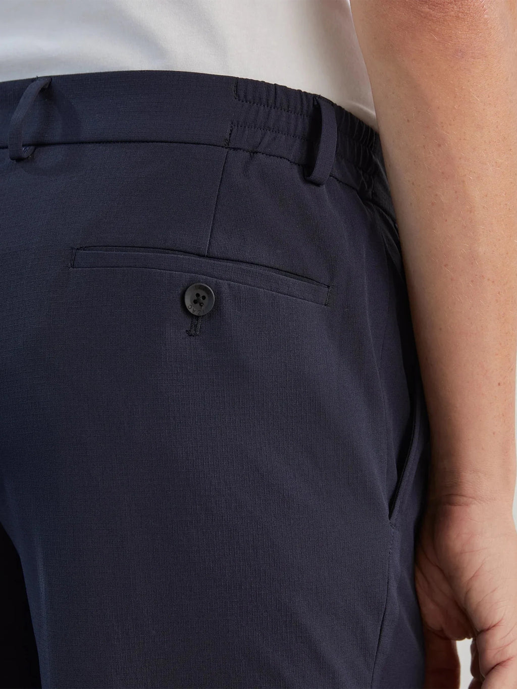 Pantalon ville en tissu technique marine - IZAC