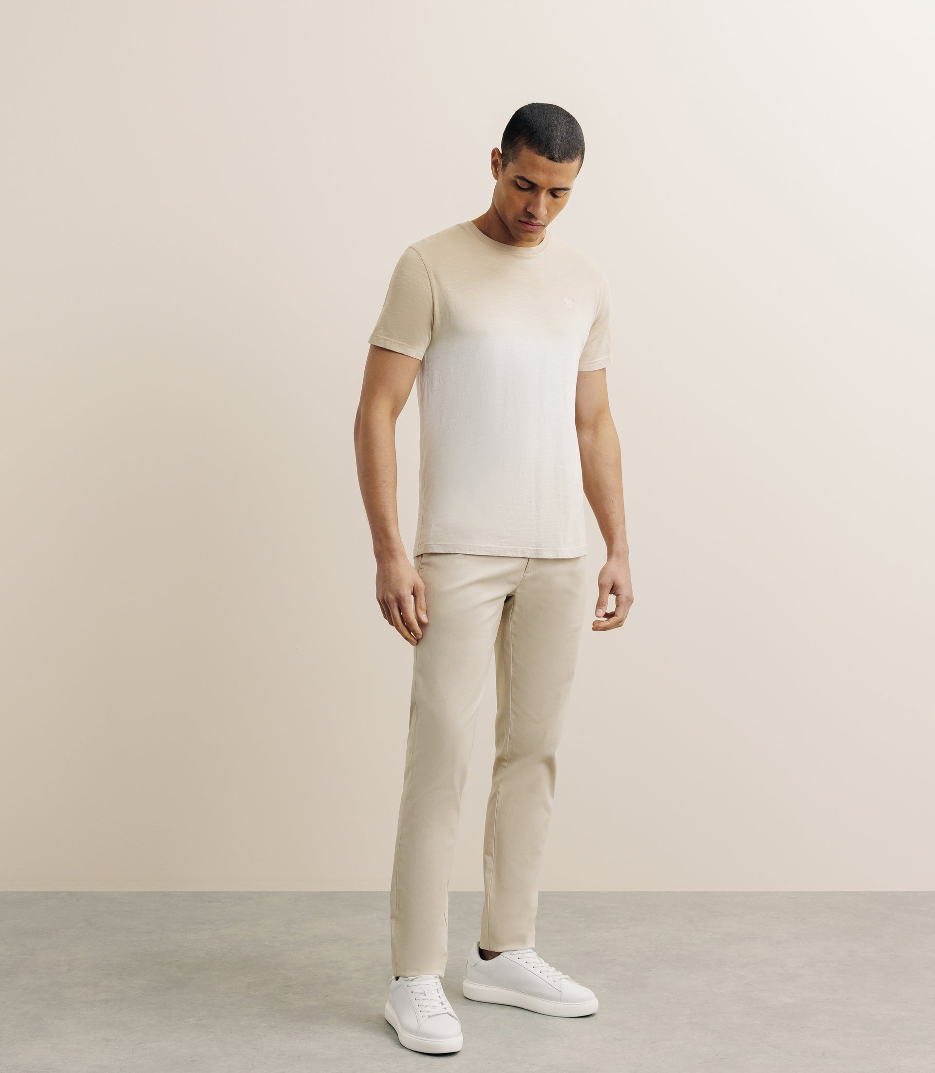 T-shirt tye & dye beige - IZAC