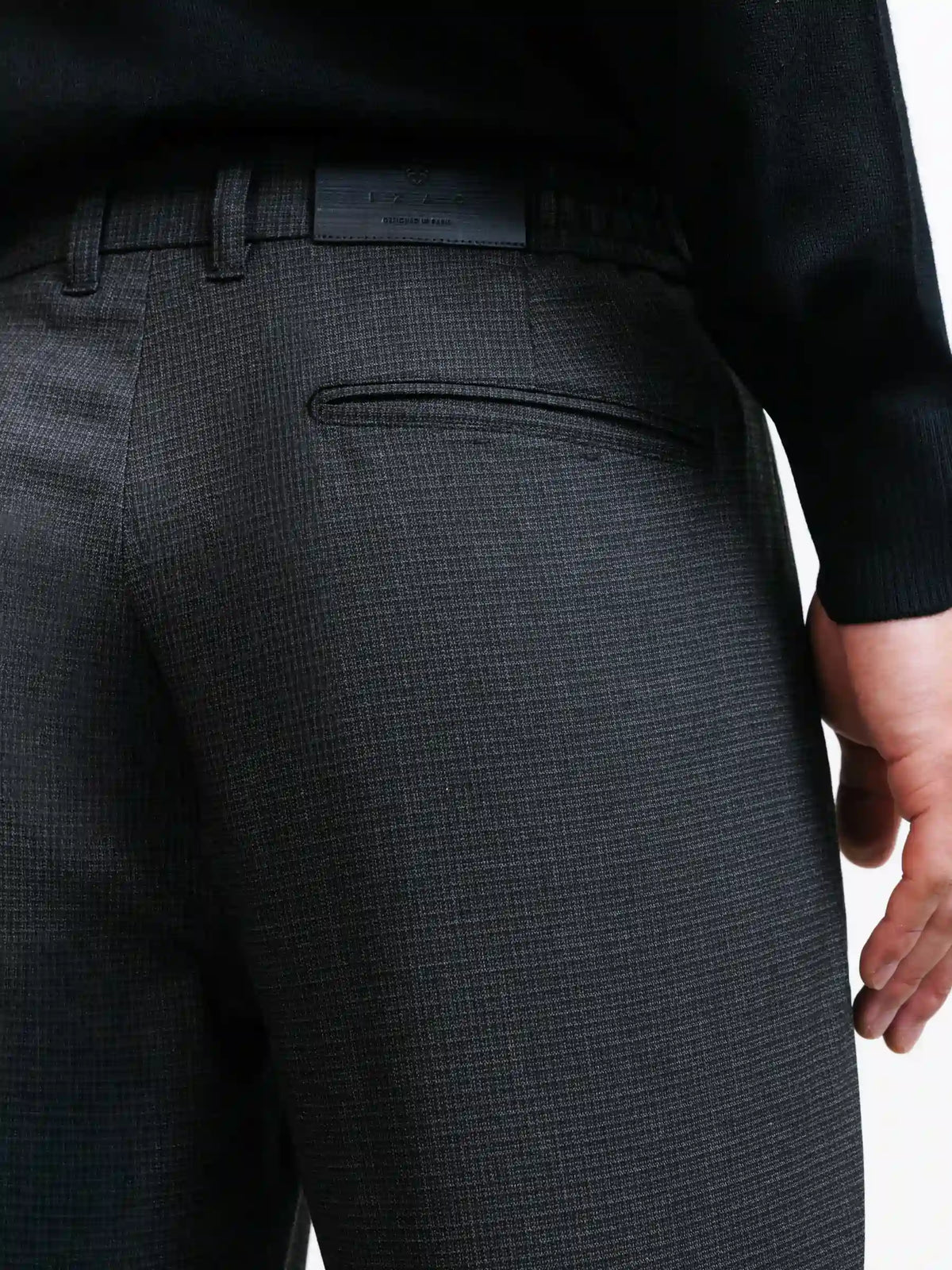 Pantalon casual noir - IZAC