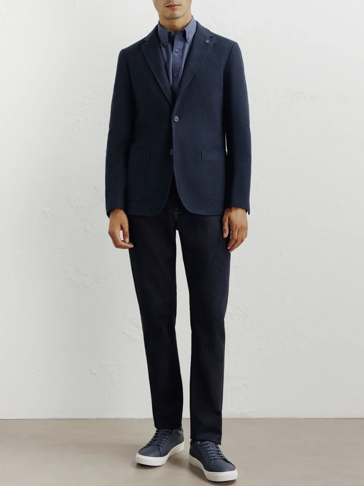 Veste casual marine - IZAC