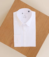 Chemise col français blanche - IZAC