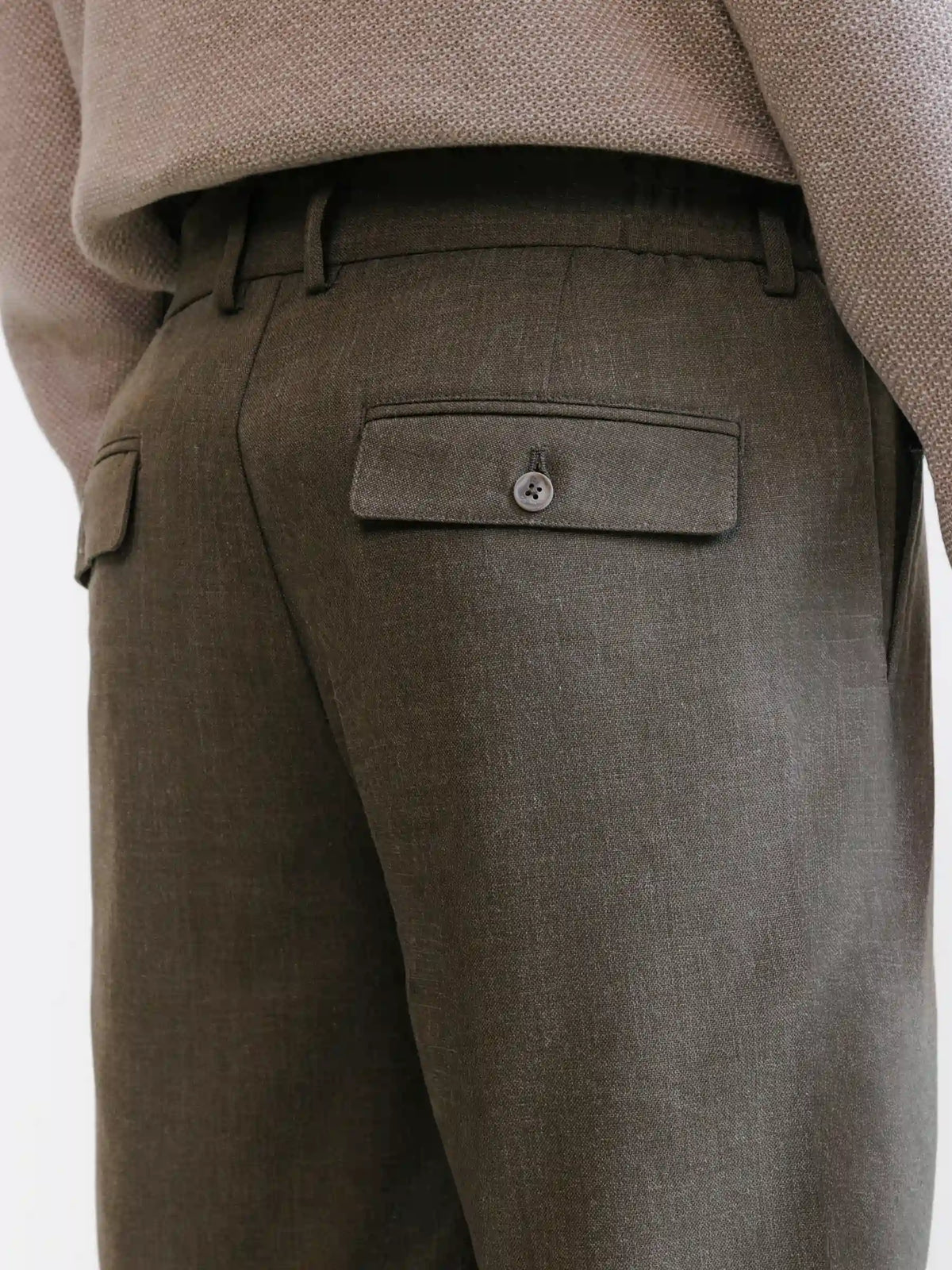Pantalon armuré chatain - IZAC