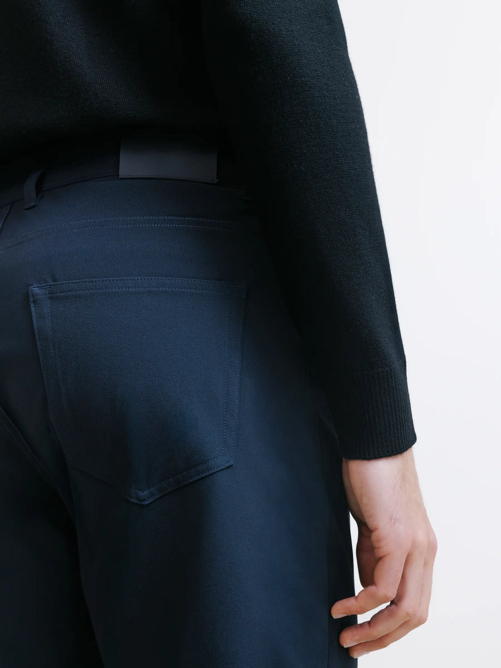 Pantalon 5 poches marine - IZAC