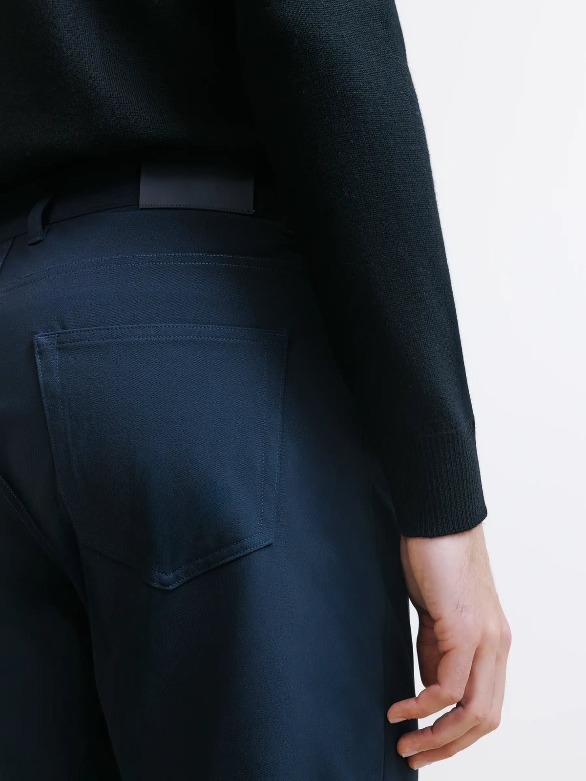 Pantalon 5 poches marine - IZAC