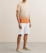 T-shirt tye & dye pêche - IZAC