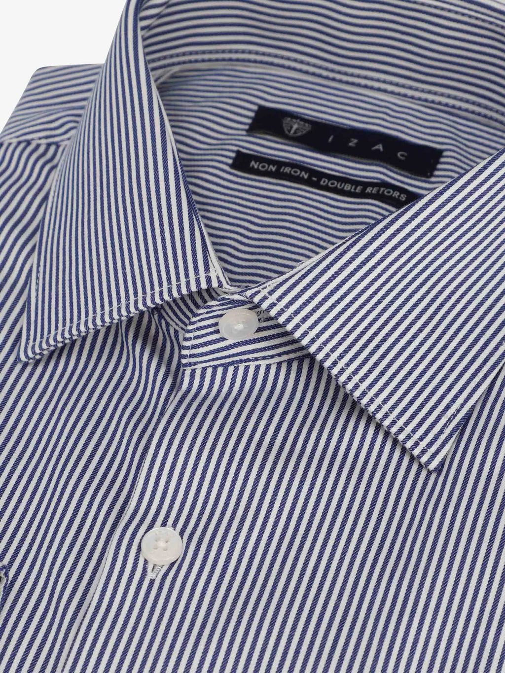 Chemise non iron marine - IZAC