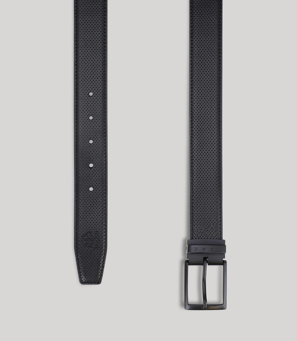 Ceinture réversible noire - IZAC