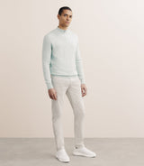 Pull col montant camionneur vert - IZAC