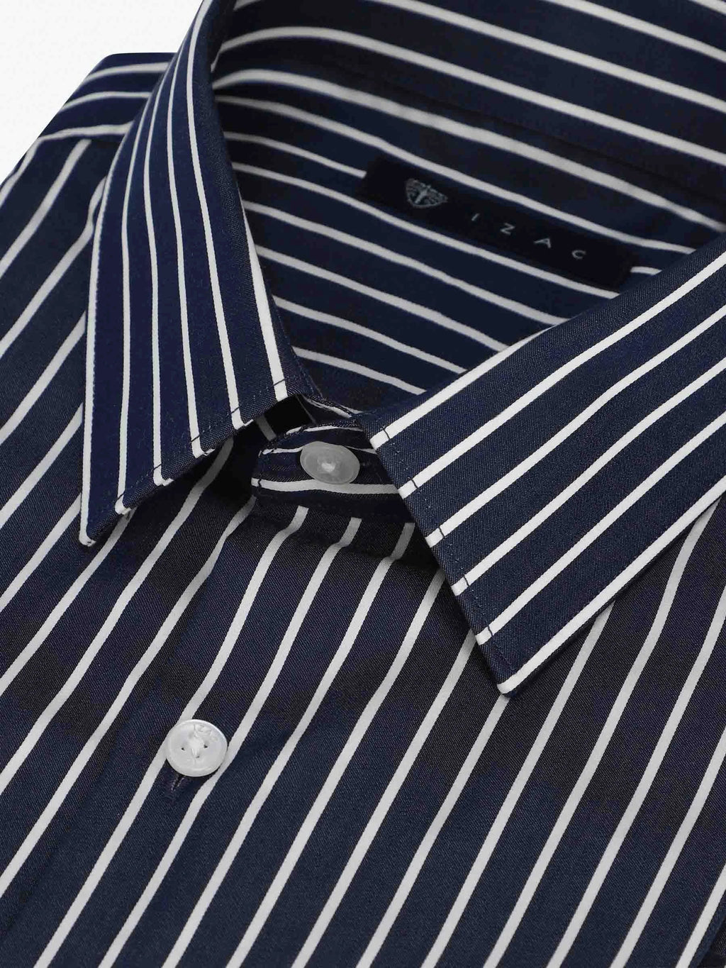 Chemise à rayures marine - IZAC