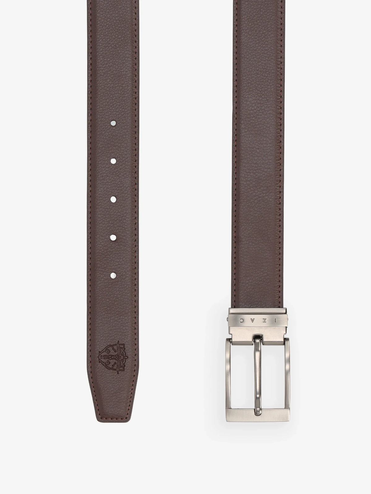 Ceinture réversible marron - IZAC
