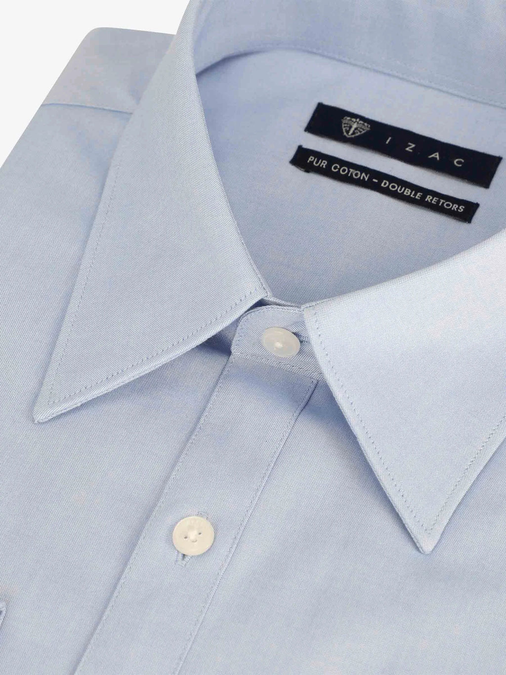 Chemise col français ciel - IZAC
