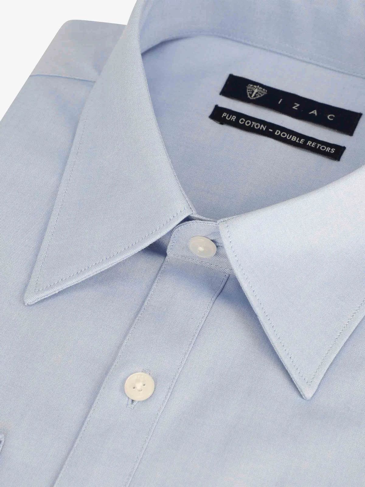 Chemise col français ciel - IZAC