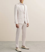 Costume 3 pièces ajusté rose - IZAC