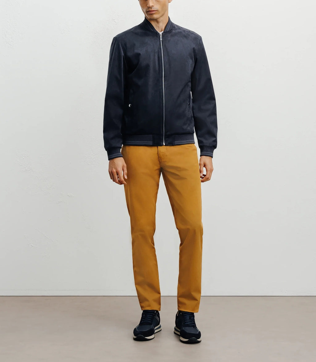 Blouson col teddy marine - IZAC
