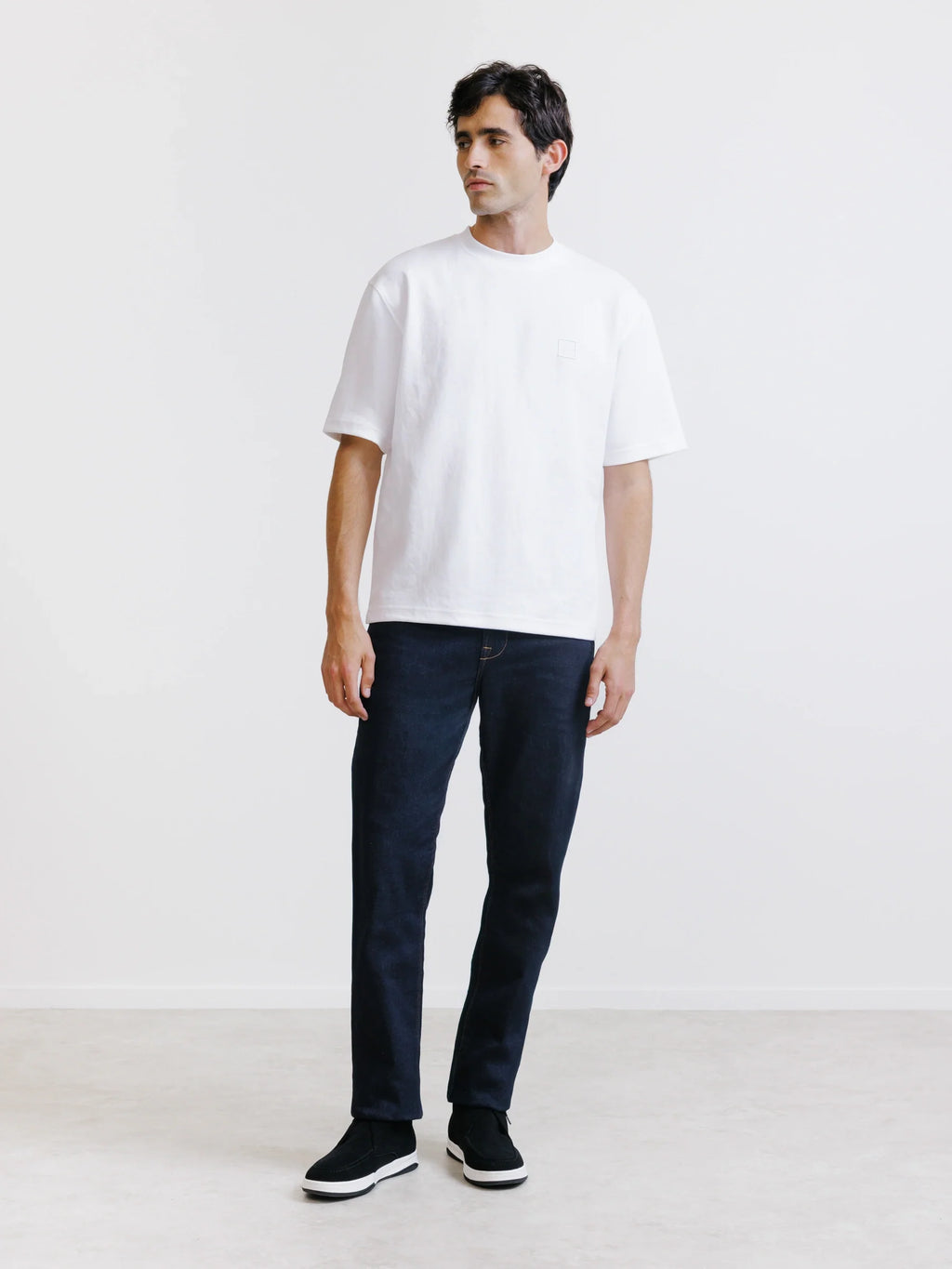 T-shirt oversize blanc - IZAC
