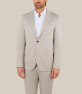 Veste ville en satin de coton beige - IZAC