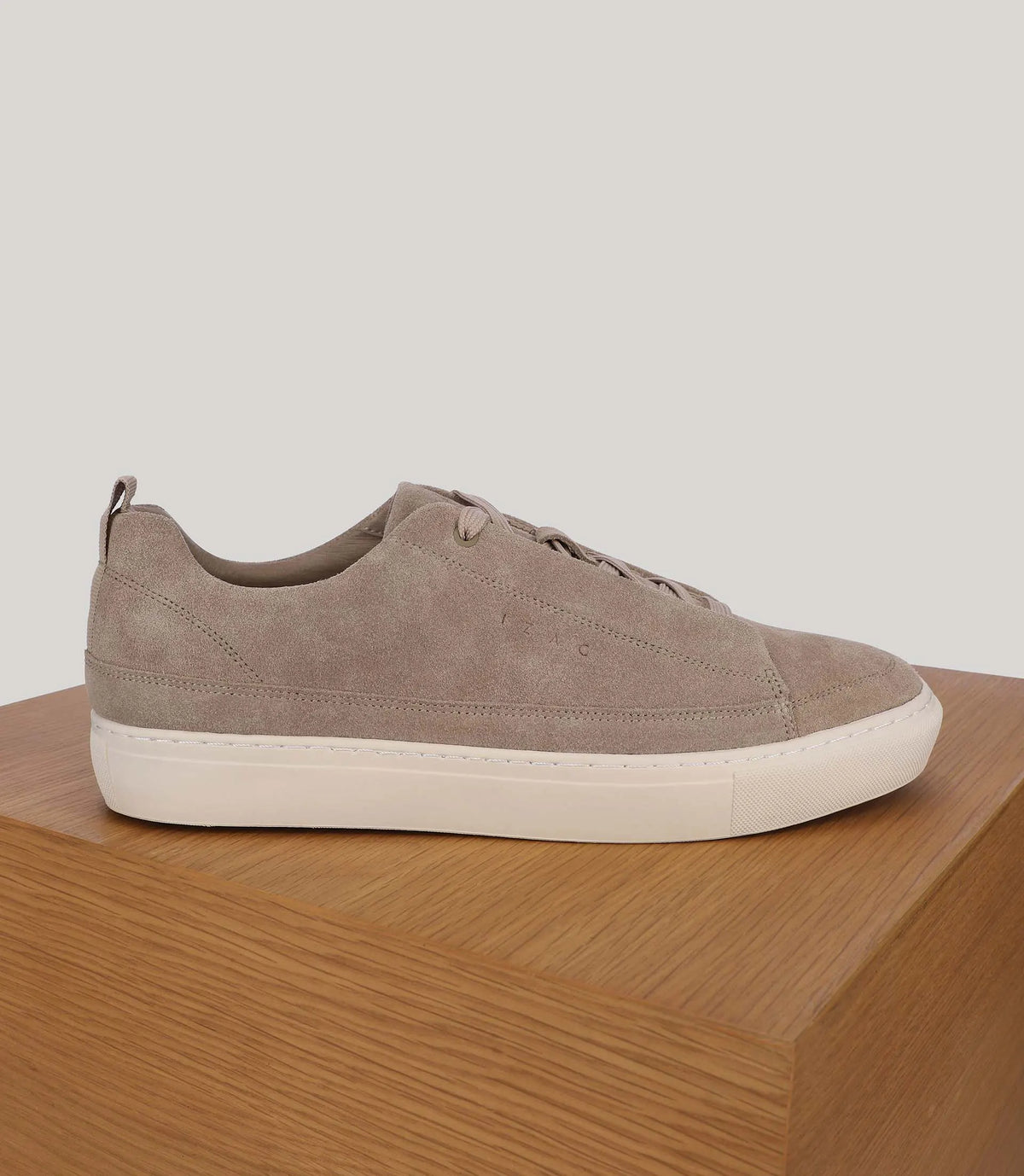 Basket en suède beige - IZAC