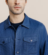 Veste casual indigo - IZAC